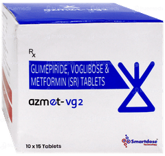 Azmet Vg 2 Tablet 15 Azmet Vg 2 Tablet 15