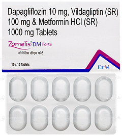Zomelis Dm Forte Tablet 10