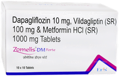 Zomelis Dm Forte Tablet 10
