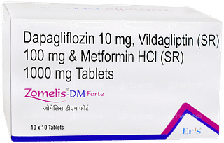 Zomelis Dm Forte Tablet 10