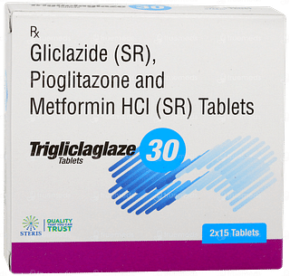 Trigliclaglaze 30 Tablet 15