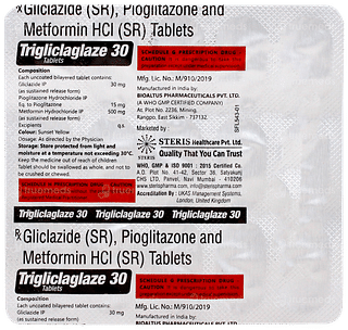 Trigliclaglaze 30 Tablet 15