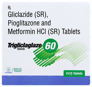 Trigliclaglaze 60 Tablet 15