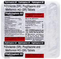Trigliclaglaze 60 Tablet 15 Trigliclaglaze 60 Tablet 15