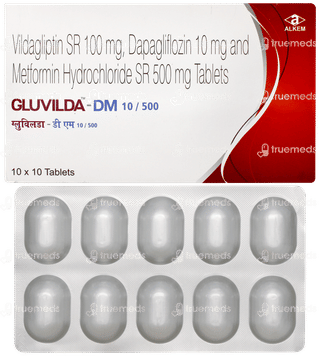 Gluvilda Dm 10/500 Tablet 10