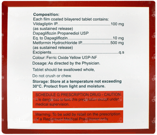 Gluvilda Dm 10/500 Tablet 10