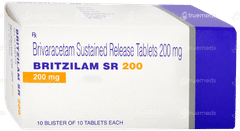 Britzilam Sr 200 Tablet 10