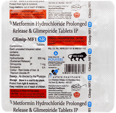 Glimip Mf 1 Sr Tablet 15 Glimip Mf 1 Sr Tablet 15