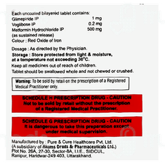 Azmet Vg 1 Tablet 15 Azmet Vg 1 Tablet 15