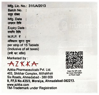 Azmet Vg 1 Tablet 15