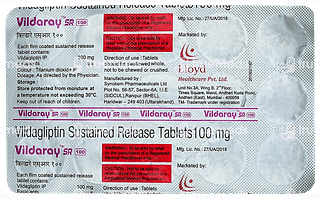 Vildaray 100 MG Tablet Sr 15