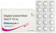Vildaray Sr 100 Tablet 15