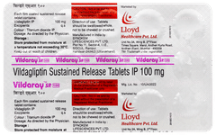 Vildaray Sr 100 Tablet 15