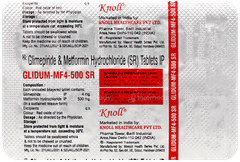 Glidum Mf4-500 Sr Tablet 10