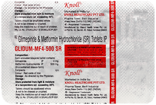 Glidum Mf4-500 Sr Tablet 10