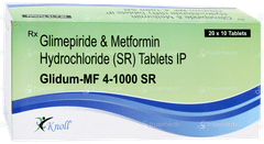 Glidum Mf 4-1000 Sr Tablet 10 Glidum Mf 4-1000 Sr Tablet 10