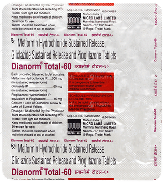 Dianorm Total 60 Tablet 15