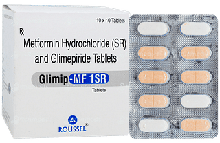 Glimip Mf 1sr Tablet Sr 10