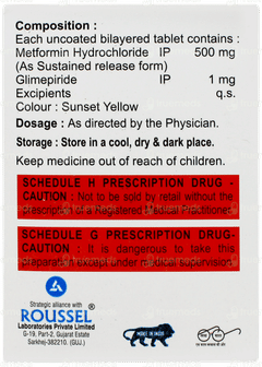Glimip Mf 1sr Tablet 10 Glimip Mf 1sr Tablet 10