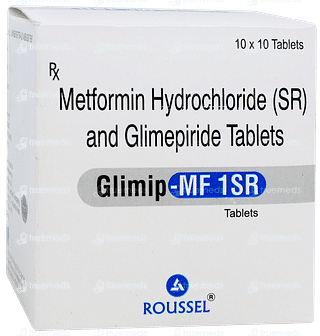 Glimip Mf 1sr Tablet Sr 10