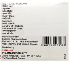 Vylda Dm 100/10/1000 Tablet 10