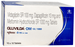 Gluvilda Dm 10/1000 Tablet 10