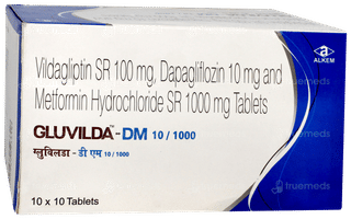 Gluvilda Dm 10/1000 Tablet 10