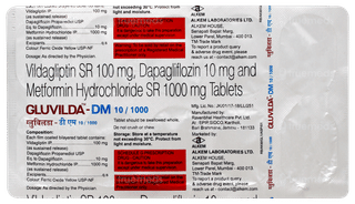 Gluvilda Dm 10/1000 Tablet 10