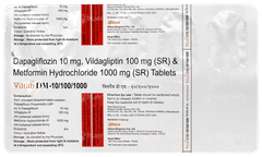 Viltab Dm 10/100/1000 Tablet 10