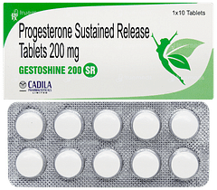 Gestoshine 200 Sr Tablet 10 Gestoshine 200 Sr Tablet 10