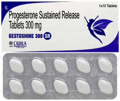 Gestoshine 300 Sr Tablet 10 Gestoshine 300 Sr Tablet 10