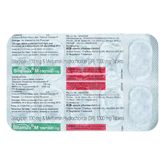 Sitamax M 100/1000 Mg Tablet 10