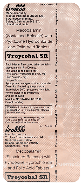 Troycobal Sr Tablet 10