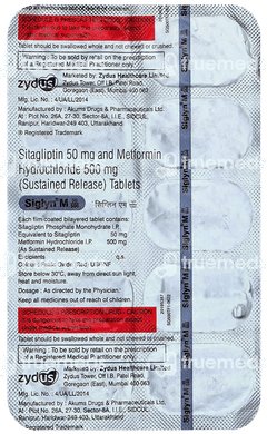 Siglyn M 50/500 Tablet 10 Siglyn M 50/500 Tablet 10