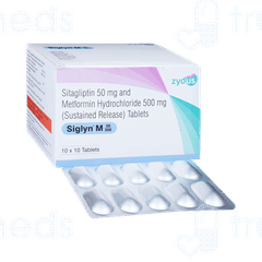 Siglyn M 50/500 Tablet 10 Siglyn M 50/500 Tablet 10