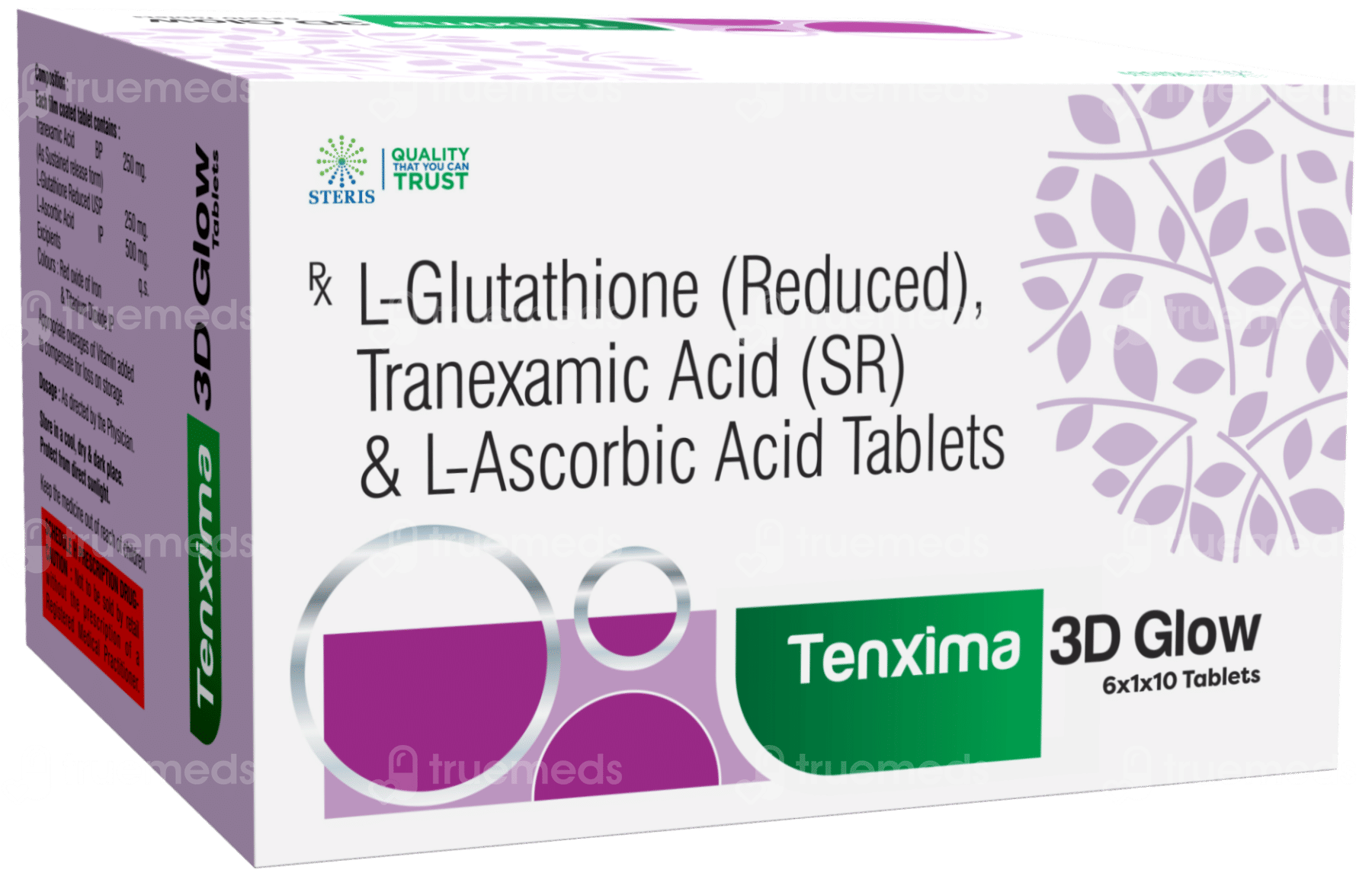 L-Ascorbic Acid + L-Glutathione + Tranexamic Acid: View Uses, Side Effects  and Medicines