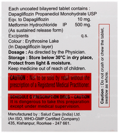 Dapcard M 10/500 Tablet 10