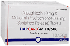 Dapcard M 10/500 Tablet 10