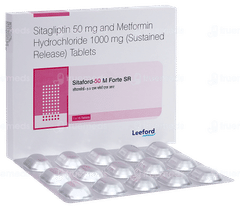 Sitaford 50 M Forte Sr Tablet 15 Sitaford 50 M Forte Sr Tablet 15