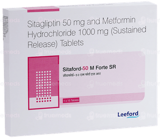 Sitaford 50 M Forte Sr Tablet 15