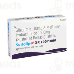 Suitglip M Xr 100/1000 Tablet 10