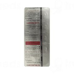 Gabcure Sr 75 Tablet 10 Gabcure Sr 75 Tablet 10