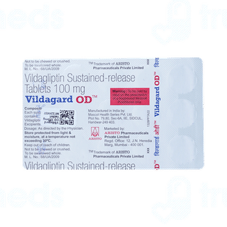 Vildagard Od Tablet 15
