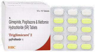 Triglimicure 2 Tablet 15