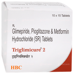Triglimicure 2 Tablet 15 Triglimicure 2 Tablet 15