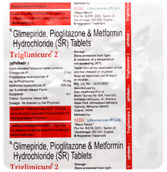 Triglimicure 2 Tablet 15 Triglimicure 2 Tablet 15