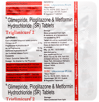 Triglimicure 2 Tablet 15