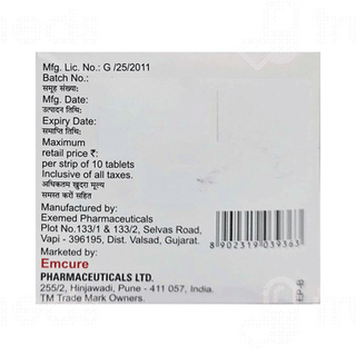 Vylda Dm 100/5/500 Tablet 10