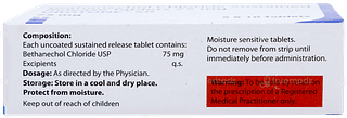 Urotone Sr 75 MG Tablet 10