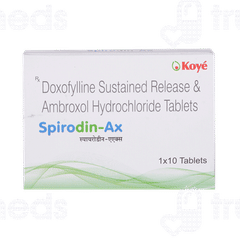 Spirodin Ax Tablet Sr 10